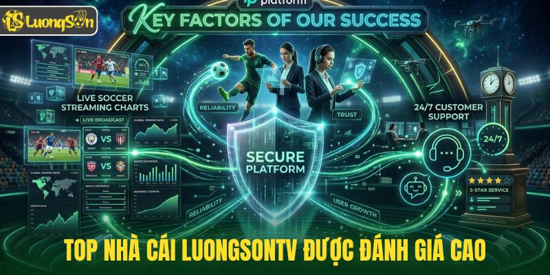 Nguyên nhân top nhà cái Luongsontv được đánh giá cao